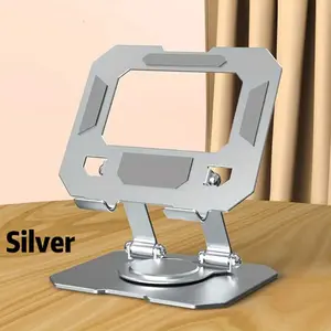 Tablet Holder Stand Foldable 360 Rotation Aluminium 4-13 Inch mount - P2
