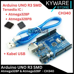 Arduino UNO R3 SMD ATMEGA328P CH340 CH340G Compatible Board