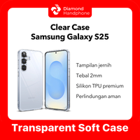 Gambar Case Samsung S25 Transparent Bening Anti Kuning Airbag TPU Silikon dari Diamond Handphone Bali Kota Denpasar 1 Tokopedia