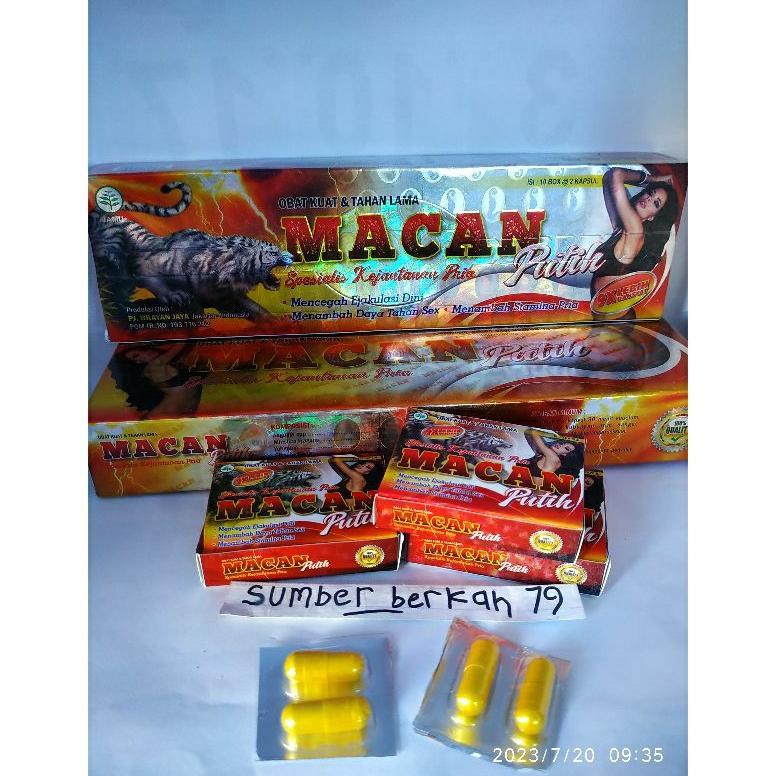 Ready #Macan Putih @Kapsul 100% Original !!!*