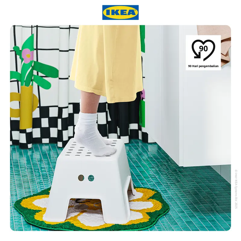 IKEA BOLMEN Bangku Tangga Serbaguna Plastik Furniture 0