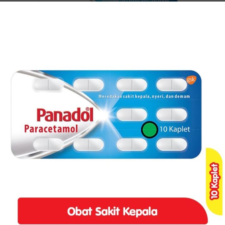 panadol obat sakit kepala isi 10