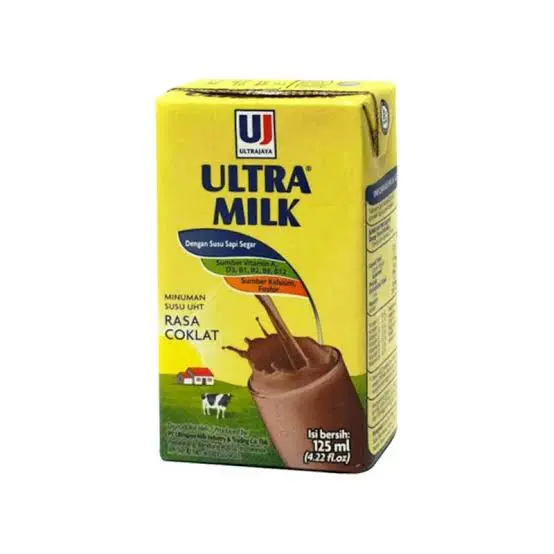 Ultra Milk Chocolate / Susu UHT Ultra Rasa Coklat 125ml