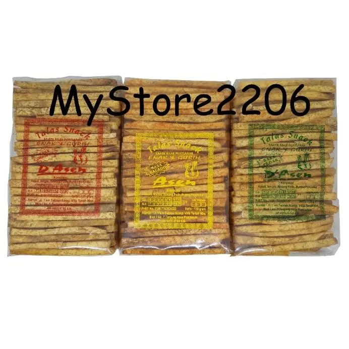 Stik Talas / Stick Talas / Bu Si / Busi / Snack Talas ASEN - Pontianak