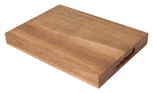 Cookville Thick Rectangle Cutting Board Talenan Kayu Premium Tebal