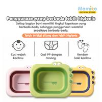 Gambar Mamiko Basin Lipat Crocodile Foldable Basin Kapasitas Besar Bahan PP & TPE Anti Bakteri Anti Jamur BPA Free 29x29x10cm - Green dari Mamiko Official Store Kota Administrasi Jakarta Utara 3 Tokopedia