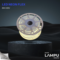 Gambar NEON FLEX 50M 220VOLT WARM WHITE - soket extra dari Pusat Lampu Jakarta Kota Administrasi Jakarta Pusat 1 Tokopedia