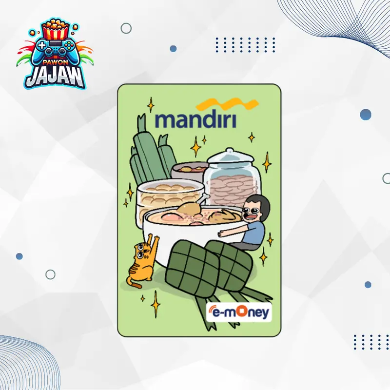 e-Money Tahilalats Edisi Ramadan Special Limited Edition eToll eMoney Mandiri NFC Kartu Uang Elektronik 6