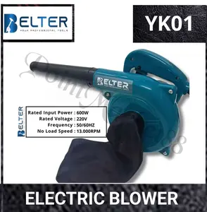 BELTER YK01 - Electric Blower 600W - Blower Angin Elektrik 2IN1 - Hand Blower Pengering Peniup Debu