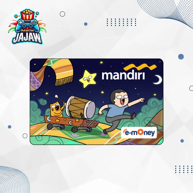 e-Money Tahilalats Edisi Ramadan Special Limited Edition eToll eMoney Mandiri NFC Kartu Uang Elektronik 4