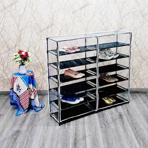 RAK SEPATU COVER DOUBLE 12 SUSUN