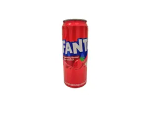 Fanta Strawberry Flavor Drink Minuman Perisa Strawberi