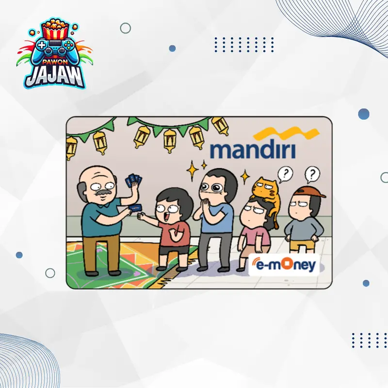 e-Money Tahilalats Edisi Ramadan Special Limited Edition eToll eMoney Mandiri NFC Kartu Uang Elektronik 5
