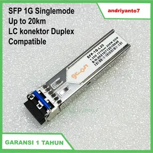 SFP MODULE 1G 20Km  Duplex LC Compatible