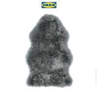 Gambar IKEA ULLERSLEV Karpet Kulit Domba Serbauguna Abu Muda 85cm dari IKEA Indonesia Kota Administrasi Jakarta Timur 2 Tokopedia