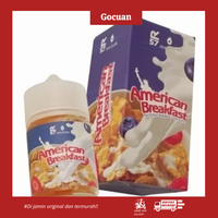 Gambar FREEBASE LIQUID AUTHENTIC AMERICAN BREAKFAST V2 FREEBASE LIQUID 60ML dari gocuan88 Kab. Tangerang 2 Tokopedia