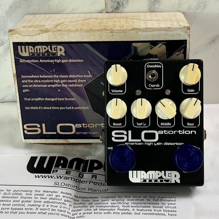 Jual Wampler SLOstortion American High Gain Distortion Based on