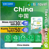 Gambar Travel Simcard OTI TRAVEL China Limit Total Super | Sim Card Tiongkok - 5-Hari, 20GB dari OTi TRAVEL Kota Medan 1 Tokopedia