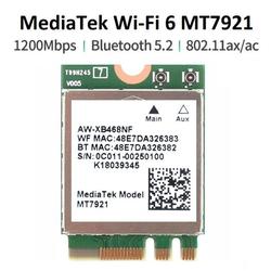 Jual Mediatek Wi-Fi 6 MT7921 NGFF M.2 Wireless Network Card WiFi BT Jual Mediatek Wi-Fi 6 MT7921 NGFF M.2 Wireless Network Card WiFi BT