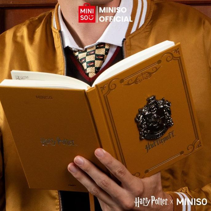 Siap Kirim Miniso X Harry Potter A5 Pu Embossment Hardcover Book - Shop ...