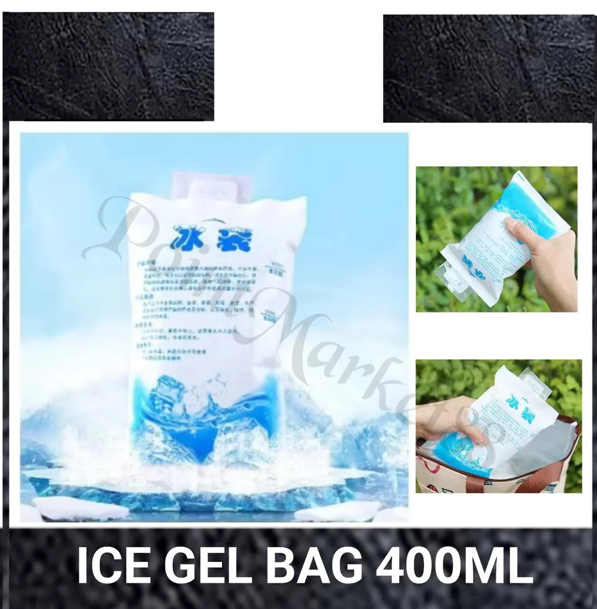 Ice gel ice pack pendingin box - Jelly Es Pack - Ice Gel Bag 400ml