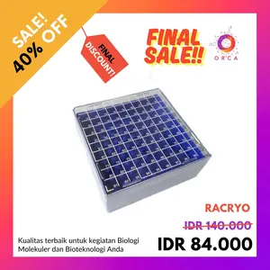 Cryo-Tube Rack - Rak cryotube tabung krio PCR kriopreservasi