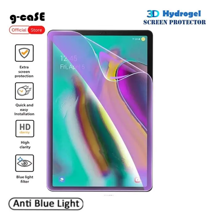 G-Case For INFINIX TAB XPAD X PAD 20 20PRO 30 30E E PRO GT ANTI GORES HYDROGEL BLUE LIGHT FULL SCREEN PROTECTOR