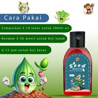Gambar Geek Farmer - Seed Starter Hormon Booster Kecambah Benih Biji 30ml dari Geek Farmer Kota Depok 3 Tokopedia