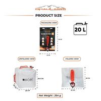 Gambar jerigen lipat dhaulagiri portable camping hiking dari tara outdoor Kota Administrasi Jakarta Barat 4 Tokopedia