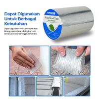 Gambar TaffGUARD Lakban Aluminium Foil Butyl Super Adhesive Duct Tape 20cmx10 dari Taffware Official Store Kota Administrasi Jakarta Barat 3 Tokopedia