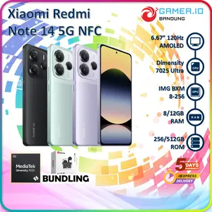 Xiaomi Redmi Note 14 5G NFC 8/12GB 256/512GB 6.67" AMOLED 120Hz HDR10+ 108MP AI Triple Camera