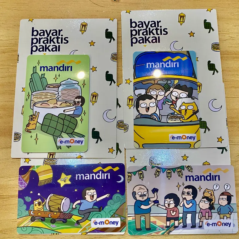e-Money Tahilalats Edisi Ramadan Special Limited Edition eToll eMoney Mandiri NFC Kartu Uang Elektronik 1