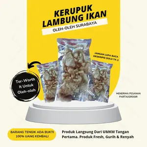 [Distributor] Kerupuk Lambung Ikan Khas Kenjeran Surabaya