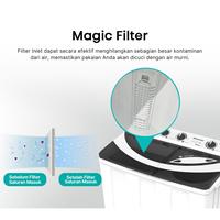 Gambar Mesin Cuci 2 Tabung 12 Kg Hisense WSHS1213UB 12 Kg Twin Tub [GARANSI RESMI] dari Bonjour Electronic Official Kota Depok 4 Tokopedia
