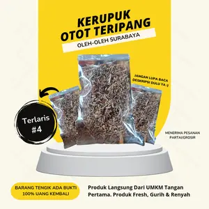 [Distributor] Krupuk Otot/Srawut/Serat Tripang Goreng Khas Kenjeran