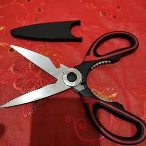 PISAU DAPUR GSF3725 UNTUK MEMOTONG DAGING,SAYUR DAN BUAH+TUTUP GUNTING