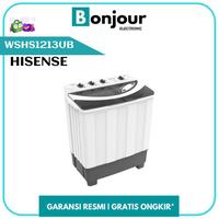Gambar Mesin Cuci 2 Tabung 12 Kg Hisense WSHS1213UB 12 Kg Twin Tub [GARANSI RESMI] dari Bonjour Electronic Official Kota Depok 1 Tokopedia