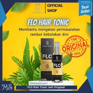 FLO Hair Tonic Asli Original Penumbuh Rambut Rontok Dan Kebotakan Dini Beautyhacks Resmi BPOM 60ML