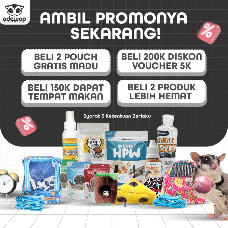 Paket hemat 3, Nutrisi Praktis Jangkrik Ulat Jerman & Hongkong Kering 8