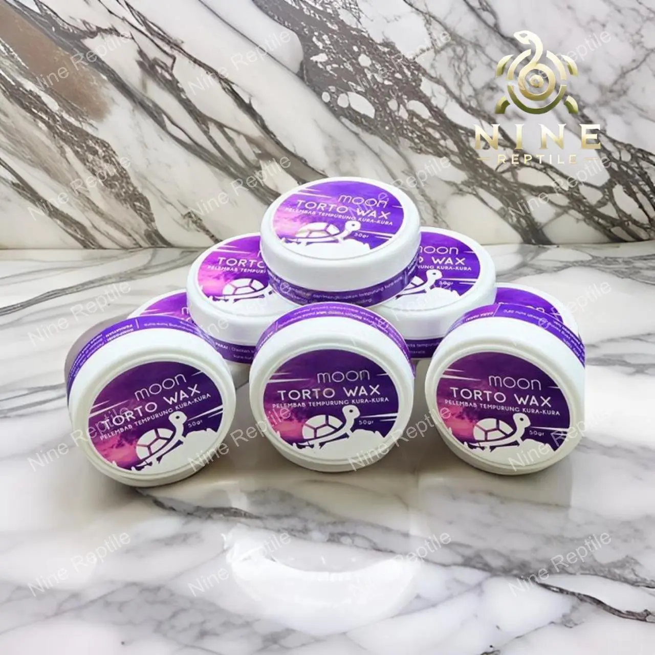 Moon Torto Wax Pelembab & Perawatan Tempurung Batok Cangkang Kura-Kura | Menjaga Kilap & Kesehatan Karapas