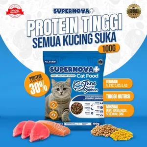 SUPERNOVA+ DRY CAT FOOD ALL LIFE STAGES - Makanan Kucing Premium Supernova