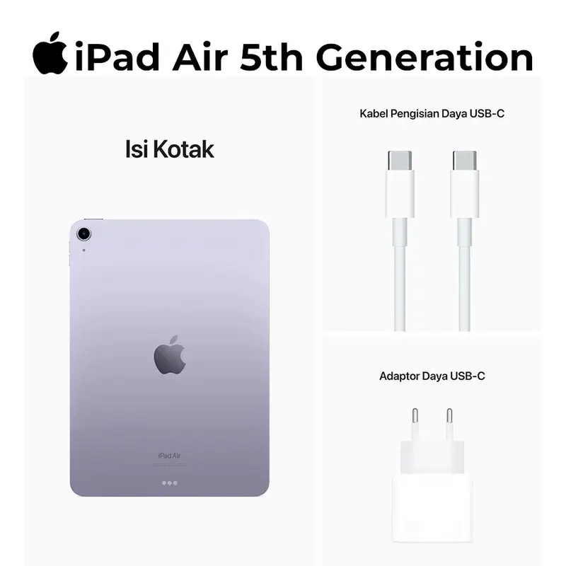 Apple iPad Air 5 256GB 64GB Wifi Only 10.9 inch Garansi Original Tokopedia 6