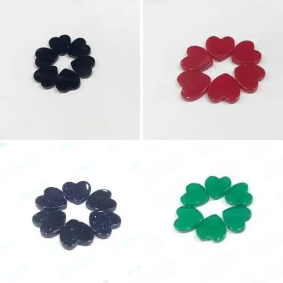 Van Cleef Clover Love Cut Van Cleef Bentuk Love Hati Onyx Giok Pasir Emas