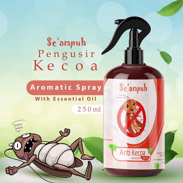 Gambar Seampuh Anti Kecoa Pengusir dan Pembasmi Kecoa Aromatick Spray 250ml dari Geek Farmer Kota Depok Tokopedia