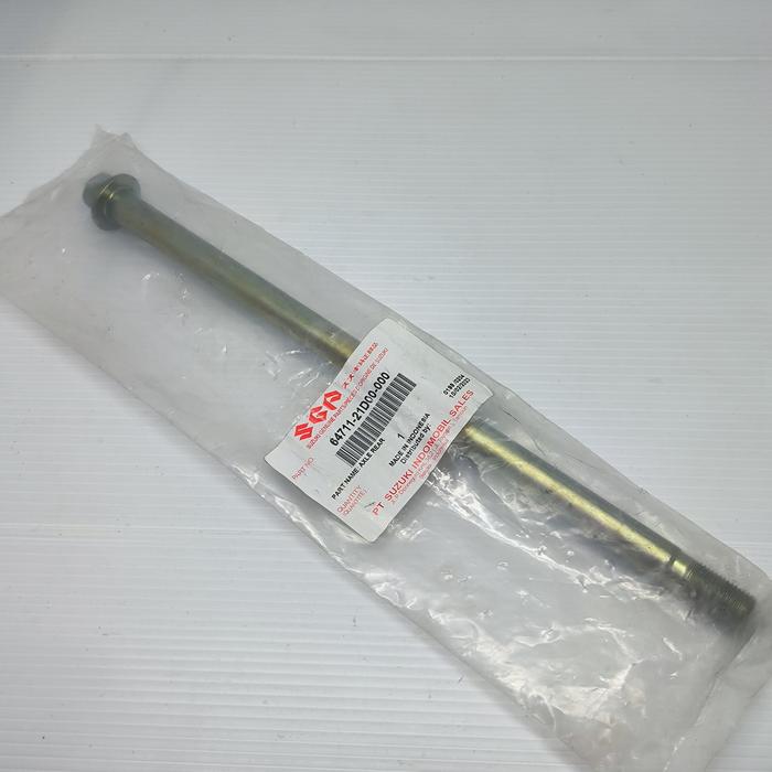 Gambar AS RODA BELAKANG SATRIA 2TAK HIU LUMBA MALAYSIA 64711-21D00-000 ASLI SGP 25CM dari Lestari Motor 2 Kota Administrasi Jakarta Barat Tokopedia