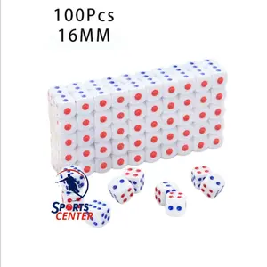 DADU JUMBO 16MMX16MM PUTIH ISI 100PCS