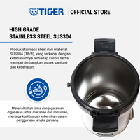 Gambar Tiger LWU-F200 Lunch Jar Tempat Makan 3 susun Warm Silver dari Tiger Indonesia Kota Administrasi Jakarta Utara 4 Tokopedia