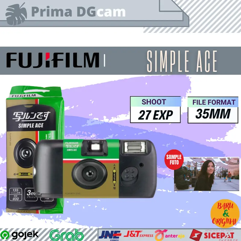 Fujifilm Simple ACE Disposable Camera ISO 400 Original Shop