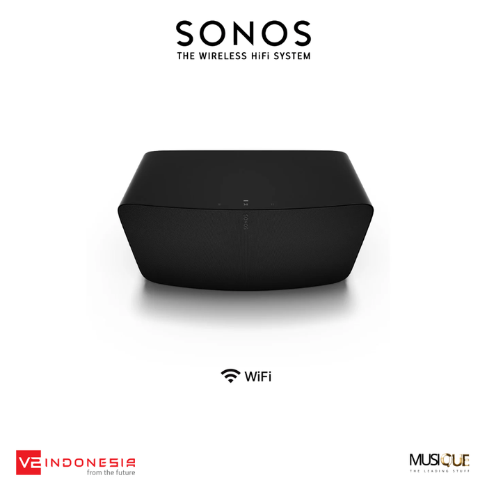 Gambar Sonos Five Wireless Speaker Hi-Fi System dari MUSIQUE Surabaya Kota Surabaya Tokopedia