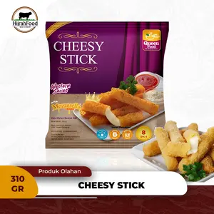 Queen Food Cheesy Stick | Stik Isi Keju Mozzarella | Cheese Stick